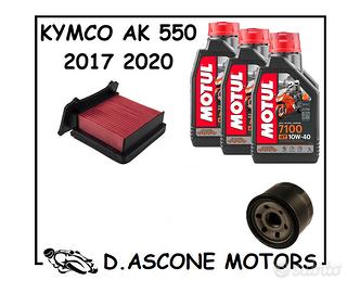 TAGLIANDO AK 550 17-20 MOTUL 7100