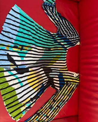 Maglia fantasia con manica 3/4