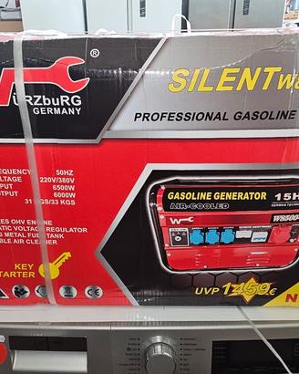 Generatore Professionale Benzina WFC W8500-3 NUOVO