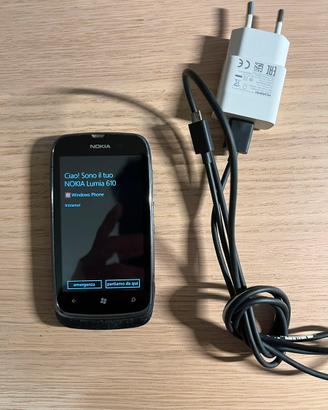 Nokia Lumia 610 nero (Windows Phone)