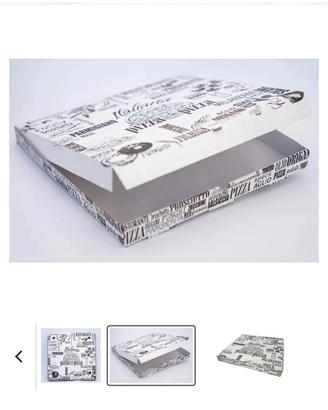 scatola  porta pizze  americana 100 PZ..16€