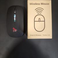 Mouse wireless con scatola
