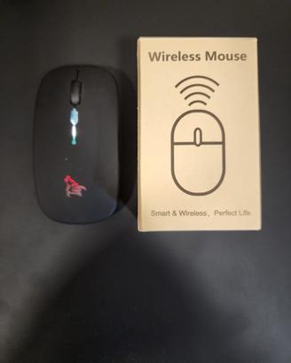 Mouse wireless con scatola
