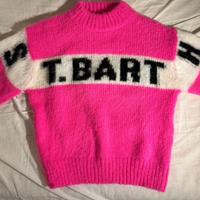 Maglione fucsia bambina