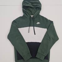 Felpa con cappuccio Nike verde XS uomo