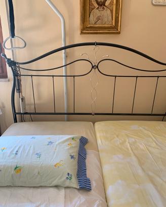Letto in ferro battuto