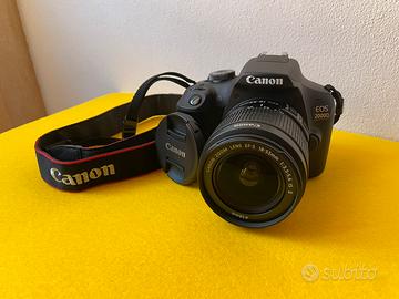 Canon Reflex EOS 2000D obiettivo EF-S 18-55 IS II