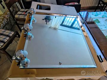 Specchio specchiera bagno mobiletto e accessori