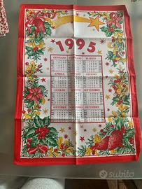 Strofinaccio/calendario da cucina 1995