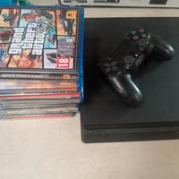 PlayStation 4 slim 500GB con 10 Giochi