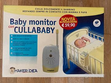 Sistema monitoragio sonno bambino e culla