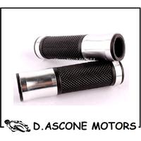 COPPIA MANOPOLE UNIVERSALI Argento