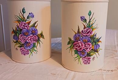 due paralumi ,lampade vintage