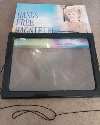 LENTE INGRANDIMENTO A LED DA TAVOLO COLLO LUCE SUP