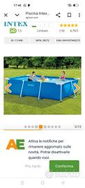 piscina Intex 3x2 da esterno