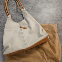 borsa in pelle a secchiello 