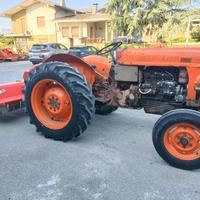 Fiat 411 con trincia Faustini da 180