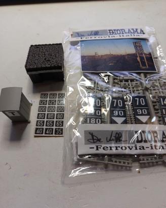 LOCOMOTIVA KIT FS CABINA +TRONCHINO+KIT STACCIONAT