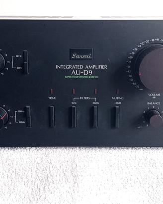AMPLIFICATORE SANSUI AUD9 + MANUALE IN INGLESE