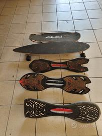 Lotto 5 skateboard, longboard e waveboard Oxelo –