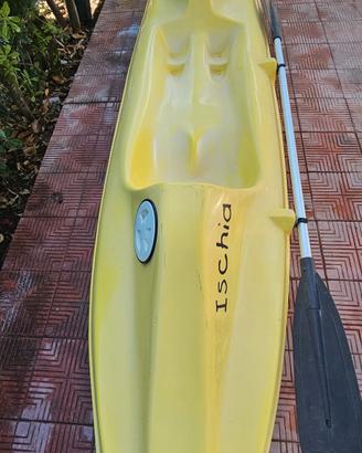 Canoa biposto in vetroresina