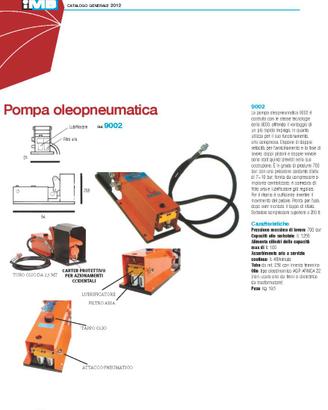 PUNZONATRICE  OLEOPNEUMATICA 9002MULTIFOR  IMB