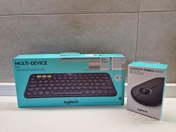 Tastiera Logitech K380 e mouse M350