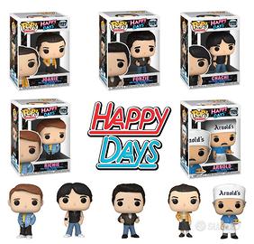 5 Funko Pop Television HAPPY DAYS 9cm Fonzie