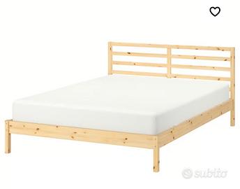 struttura letto ikea "TARVA" color pino