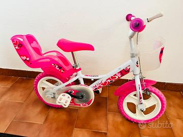 Bici bambina con rotelle 2/5 anni