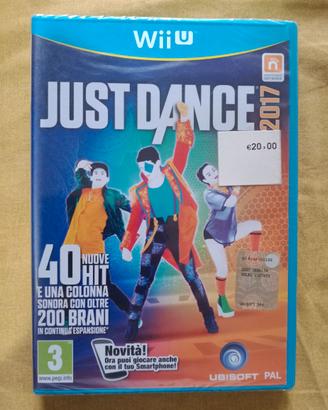 JUST DANCE 2017 Nintendo WIIU_PAL Ita_Nuovo