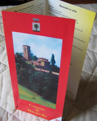 266 - DEPLIANT - CITTA' DI MARANELLO - FERRARI