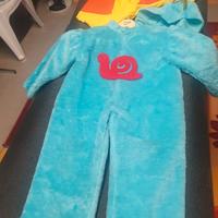 Costume carnevale lumaca tg. 2 max 4 anni