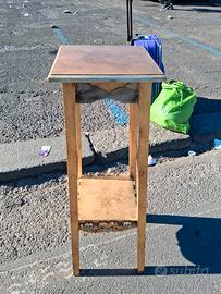 alzatina in legno vintage