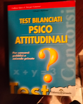 Test psicoattitudinali ed.girasole