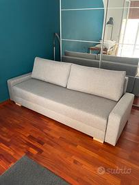 DIVANO LETTO matrimoniale IKEA + 2 topper