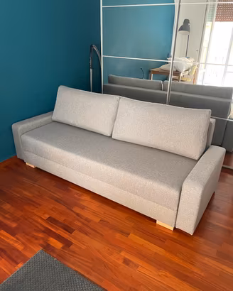 DIVANO LETTO matrimoniale IKEA + 2 topper