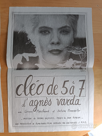 Poster Locandina "Cleo dalle 5 alle 7" (1962)