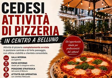 Belluno avviata pizzeria in posizione strategica