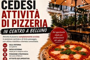 Belluno avviata pizzeria in posizione strategica
