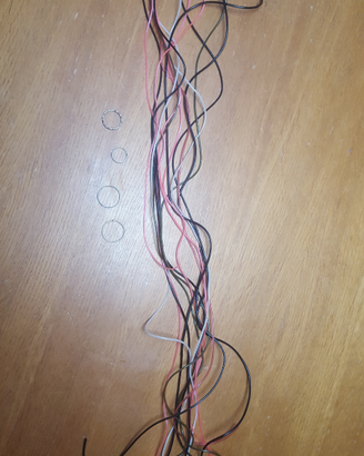 Fili scubidù con portachiavi