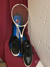 Racchetta tennis Head Comp-Pro + scarpe Adidas
