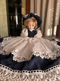 Bambola porcellana vintage da collezionismo