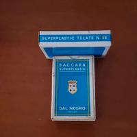 Carte  Baccara Dal Negro  Sigillate Vintage