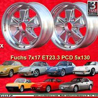 2 pz cerchi Porsche Fuchs 7x17 ET23.3 5x130