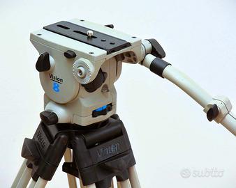 VINTEN VISION 8 TESTA + TREPPIEDI PRO  + BORSA