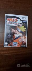 gioco nintendo wii naruto clash of ninja 2 ITALIAN