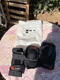 protezioni  ginocchia, polsi e gomiti