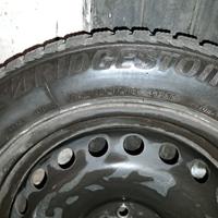 cerchi R16 5 fori con ruote da neve 205/55R16 91T