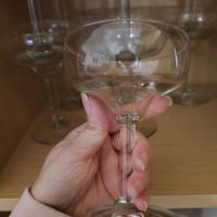 Bicchieri a coppa cristallo anni 90